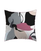 Funda de almohada de satén de algodón con poesía floral azul claro, 2 unidades (63 x 63 cm)