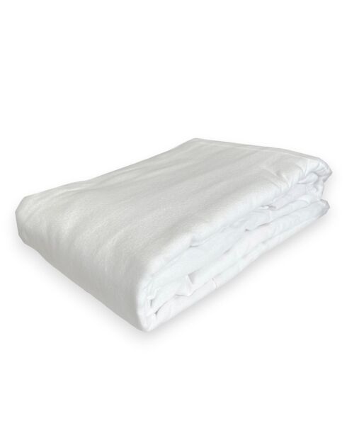 Protège matelas blanc