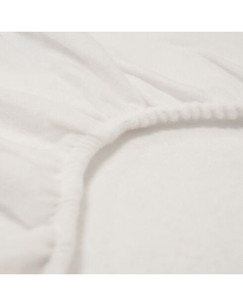 Protège matelas blanc