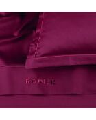 Set di 2 federe in raso di cotone Uni 1 baratta burgundy 01 - 2x (63x63 cm)