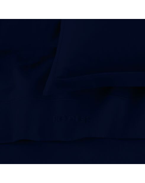 Set de 2 fundas de almohada de satén de algodón Uni 1 baratta blue 11 — 2x (63 x 63 cm)