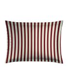 Ysaline kussensloop van rood katoensatijn - 2x (50x70 cm)