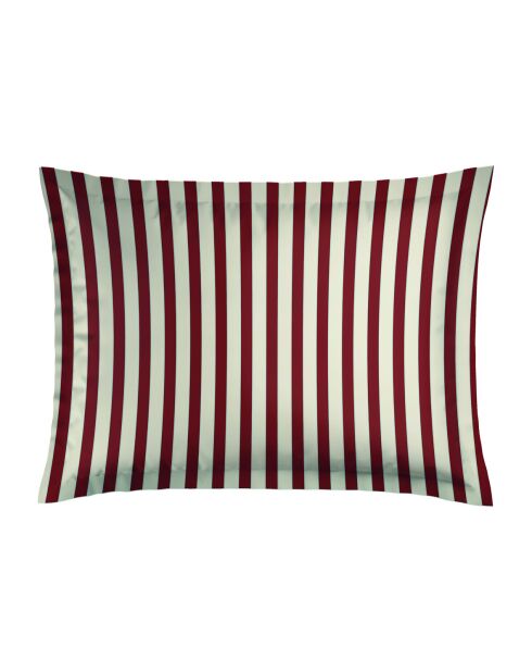 Ysaline Kissenbezug aus Baumwollsatin, rot, 2 x 50 x 70 cm