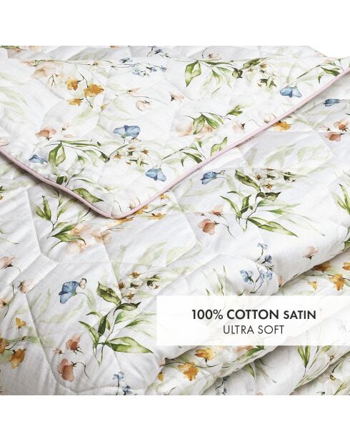 Belle de Nuit ultrazachte XL beddensprei wit - 220x250 cm