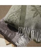 Bruine geweven plaid Ariel - 130x180 cm