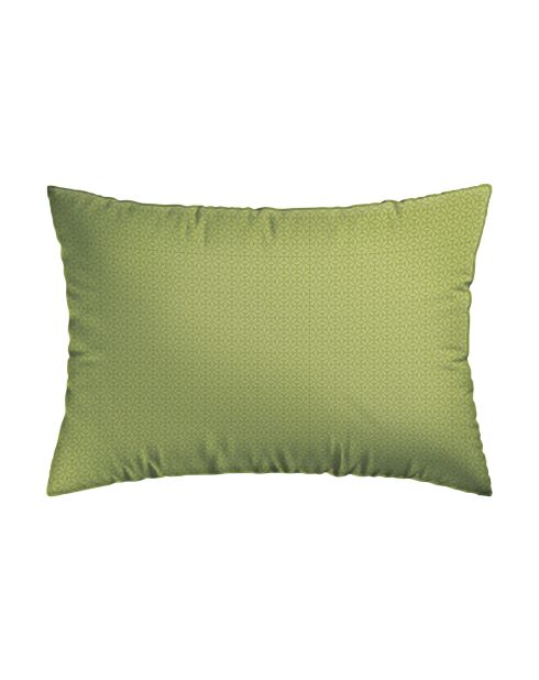 Set de 2 taies d'oreiller en satin de coton Murmure floral vert - 2x(50x70 cm)