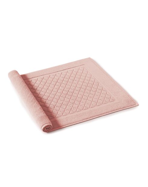 Tapis de bain rose saumon - 50x70 cm