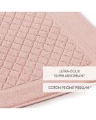 Tapis de bain rose saumon - 50x70 cm