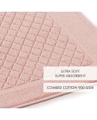 Tapis de bain rose saumon - 50x70 cm