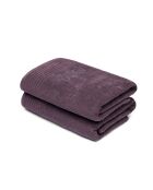 Set di 2 teli da bagno in cotone pettinato LT Mauve foam - 2x (70x140 cm)