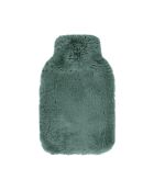 Bolsa de agua caliente con tapa verde - 20x33 cm