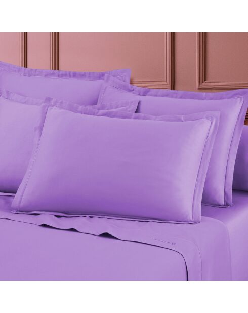 Juego de 2 fundas de almohada de satén de algodón Uni 1 baratta rose 03 — 2x (63 x 63 cm)