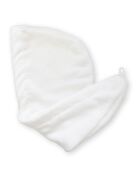 Toalla de pelo blanca