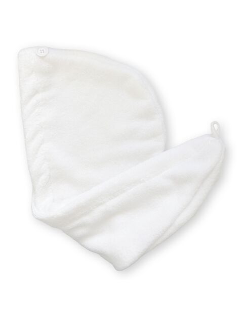 Toalla de pelo blanca