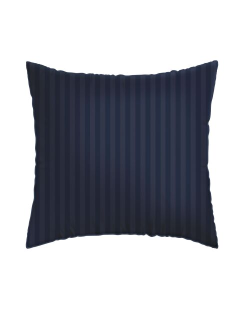 Set de 2 taies d'oreiller en satin de coton Jardin rêveur bleu foncé - 2x(63x63 cm)