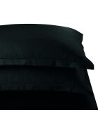 Lot de 2 taies d'oreiller satin de coton Uni 1 baratta gris 03