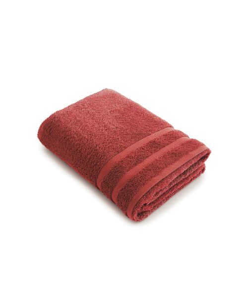 Maxi drap de bain terracotta - 100x150 cm
