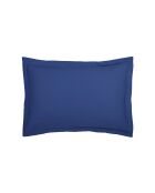 Set aus 2 Kissenbezügen aus Baumwollsatin Uni 1 Baratta blau 06 - 2x (50x70 cm)