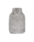 Borraccia per acqua calda con coperchio grigio - 20x33 cm
