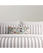 Juego de 2 fundas de almohada de satén de algodón Noémie old pink, 2 veces (63 x 63 cm)