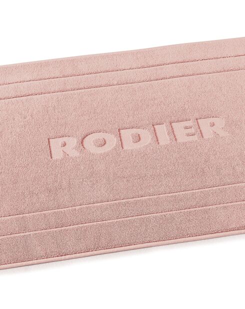 Tapis de bain rose saumon - 60x100 cm