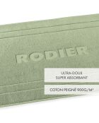 Alfombra de baño verde almendra - 60x100 cm