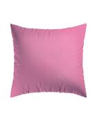Kissenbezug Uni aus Baumwolle, rosa, 06 - 2 x (63 x 63 cm)