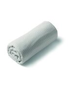 Lenzuolo con angoli elasticizzati in cotone satinato Wild taupe
