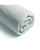 Lenzuolo con angoli elasticizzati in cotone satinato Wild taupe