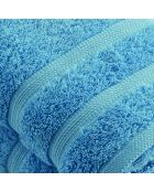 Set de 2 serviettes bleu ciel - 50x100 cm