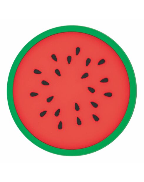 Lot de 6 Sous-verres Fruit multicolores - 14x7 cm