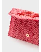 Pochette Capri rose - 25x17 cm