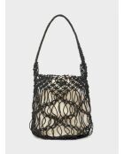 Sac Sylvia noir - 27 × 22× 35 cm