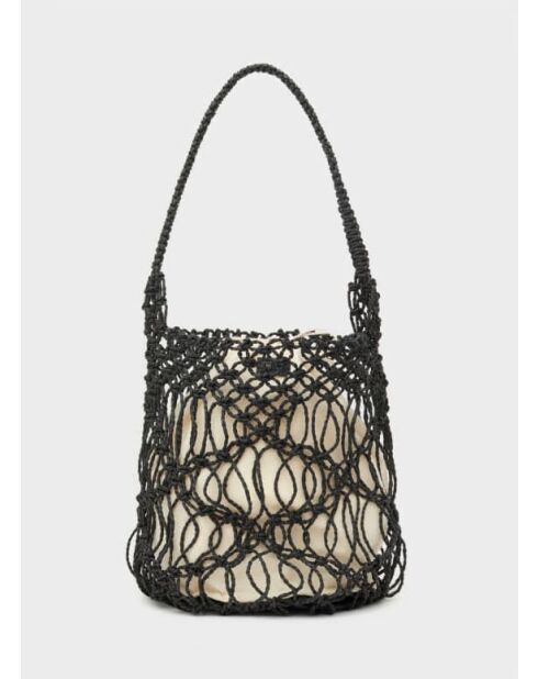 Sac Sylvia noir - 27 × 22× 35 cm