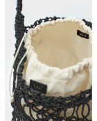 Sac Sylvia noir - 27 × 22× 35 cm