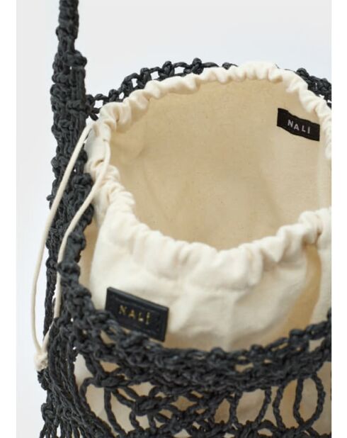 Sac Sylvia noir - 27 × 22× 35 cm