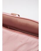 Sac de voyage Bruna Vichy rose - 50 x 23 x 22 cm