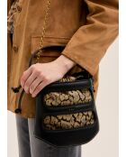 Sac seau Jacquelin noir - 22x19,5x9 cm