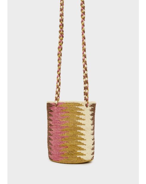 Sac Rhama multicolore - 15x15x20 cm