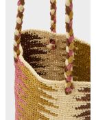 Sac Rhama multicolore - 15x15x20 cm