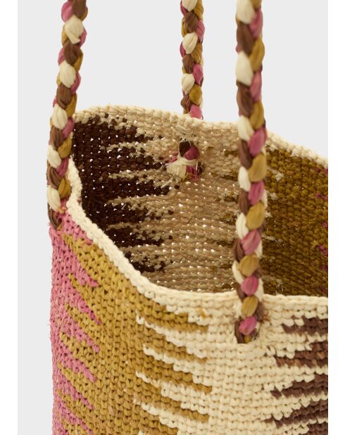 Sac Rhama multicolore - 15x15x20 cm