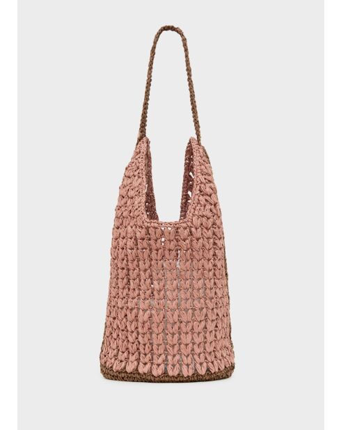 Sac cabas Capri orange - 34x48x22 cm