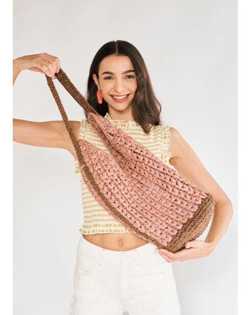 Sac cabas Capri orange - 34x48x22 cm