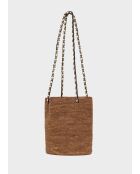 Sac cabas marron - 24x24x28 cm
