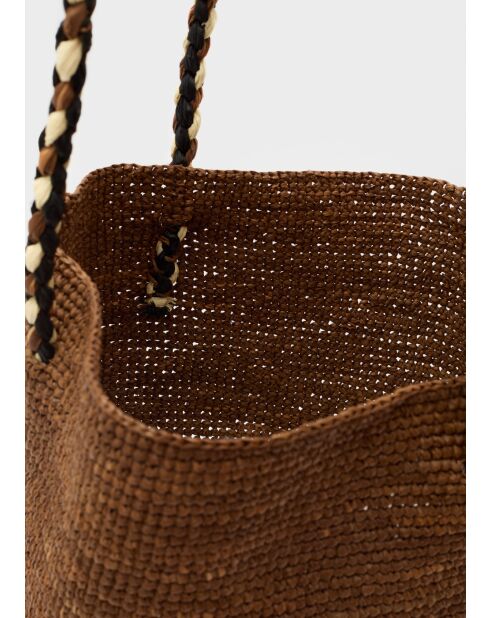 Sac cabas marron - 24x24x28 cm