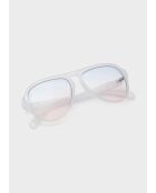 Blaue Tropfenbrille Dora