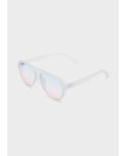 Blaue Tropfenbrille Dora