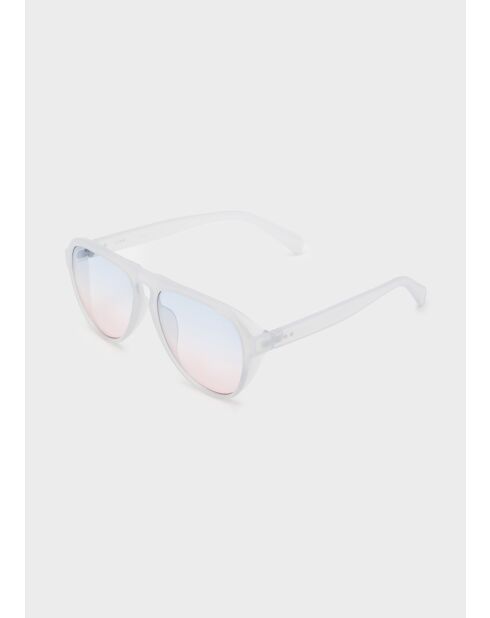 Blaue Tropfenbrille Dora