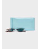 Gafas marrones hexagonales Miles