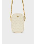 Sac bandoulière mini Nikla blanc - 17.5 x 11.5 x 4.5 cm